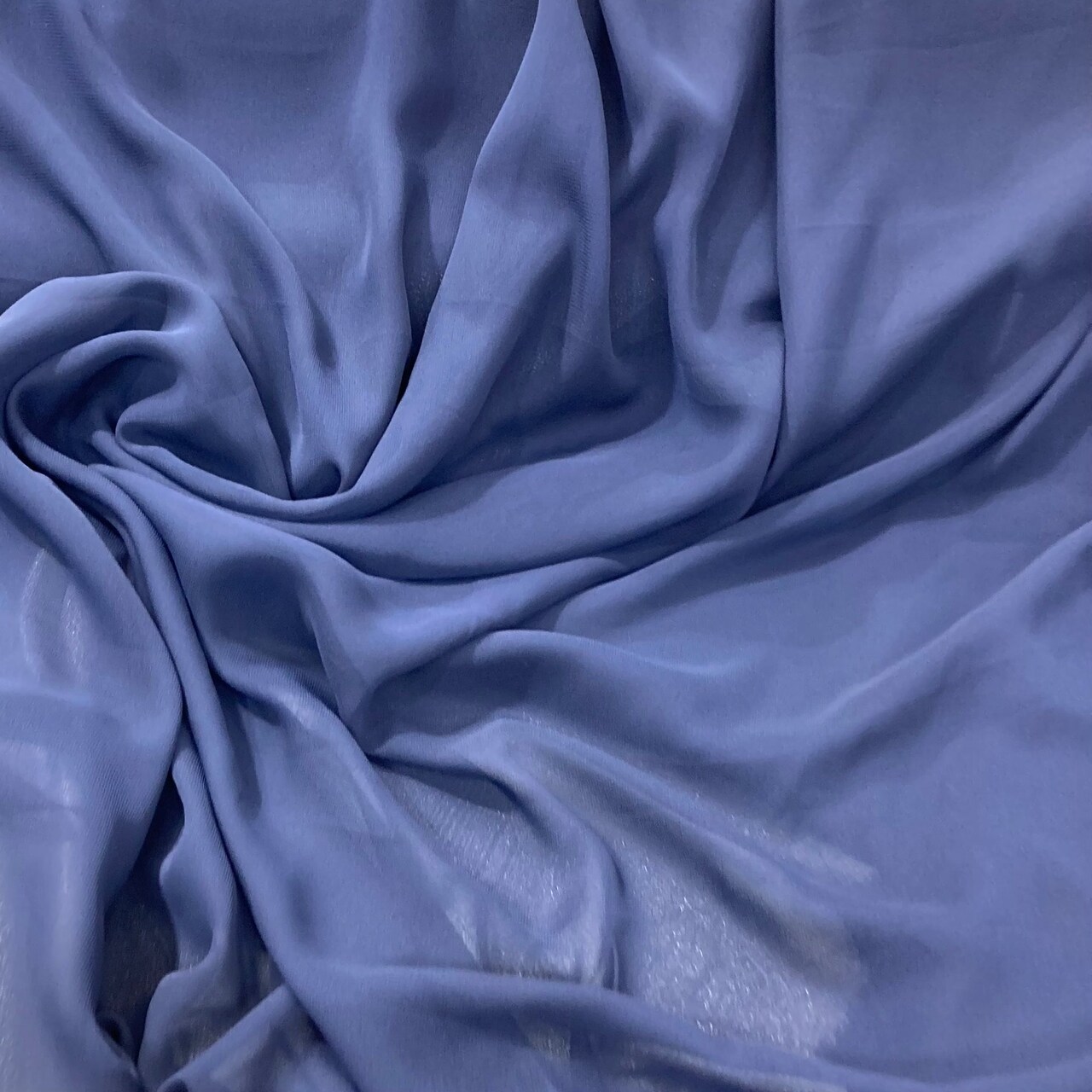 1 Yard Lightweight Sheer Chiffon Fabric, 60" Wide, Ideal for Bridal & Formal Dresses